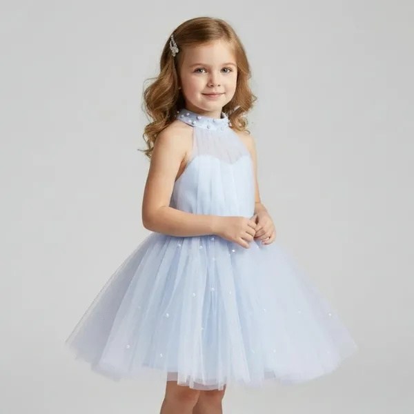 تصویر  پیراهن  رسمی  آبی