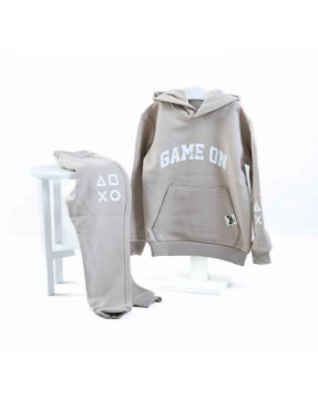 تصویر  ست هودی شلوار طرح Game