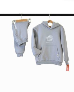 تصویر  ست هودی شلوار طرح فوتبال